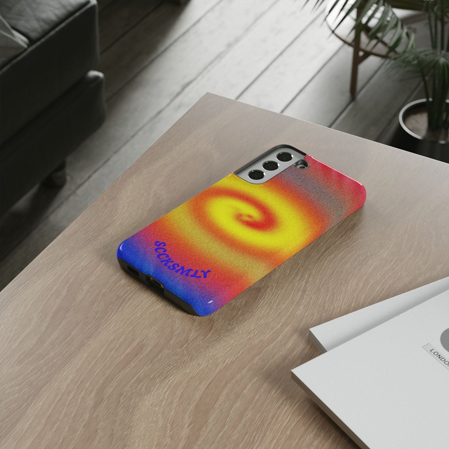 Toxic Spiral Tough Phone Case for Samsung