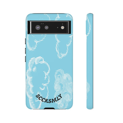 Comic Dot Sky Tough Phone Case for Google Pixel