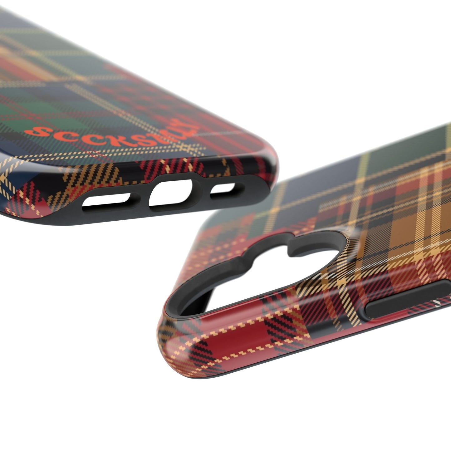 Heritage Hues Patchwork Tough Phone Case for Apple