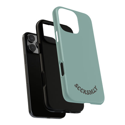 SOLID Fudge Mint Crunch Tough Phone Case for Apple