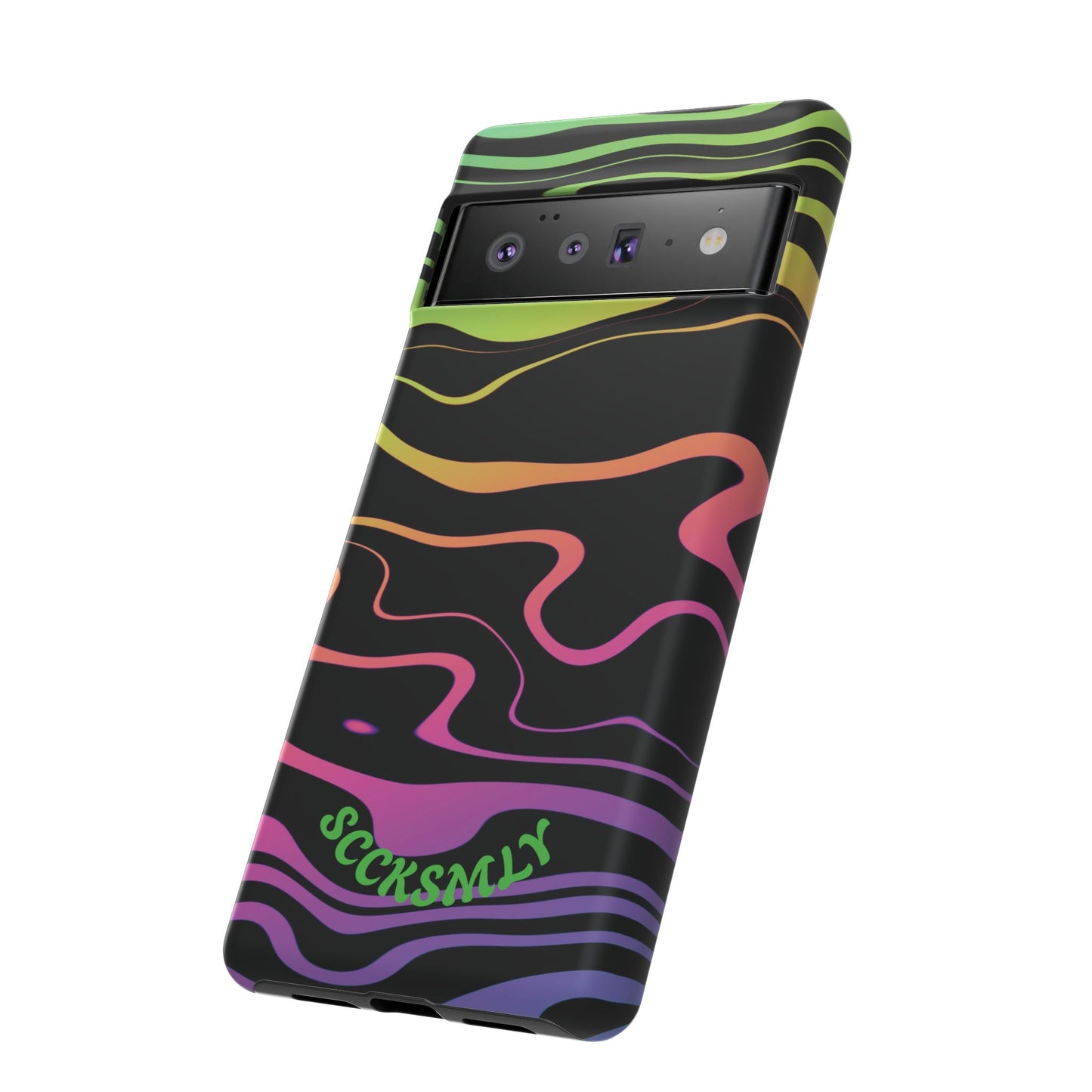 Dark Rainbow Phone Case For Google Pixel