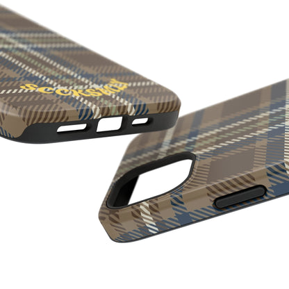 Earth and Sky Plaid Phone Case for Apple