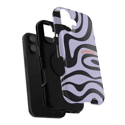 Purple Swirl Phone Case for Apple