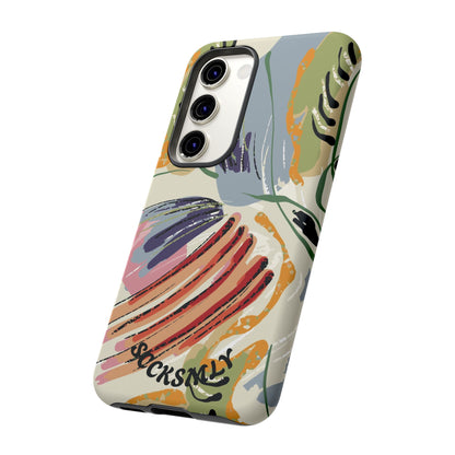 Botanical Strokes Palette Tough Phone Case for Samsung