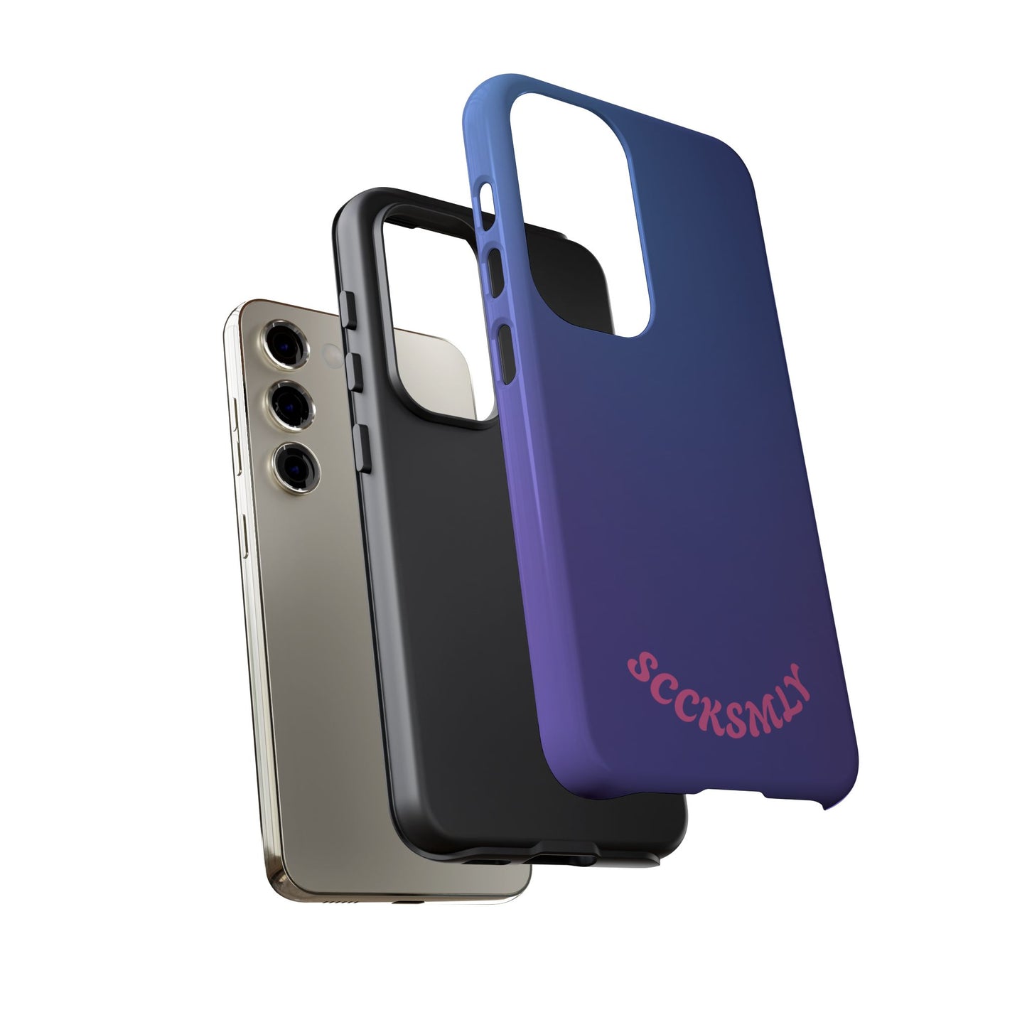Berry Pop Gradient Tough Phone Case for Samsung
