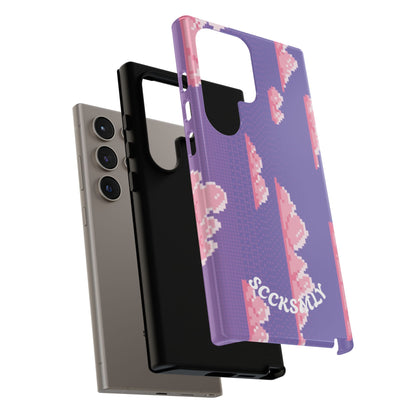 Purple Cotton Candy Sky Tough Phone Case for Samsung