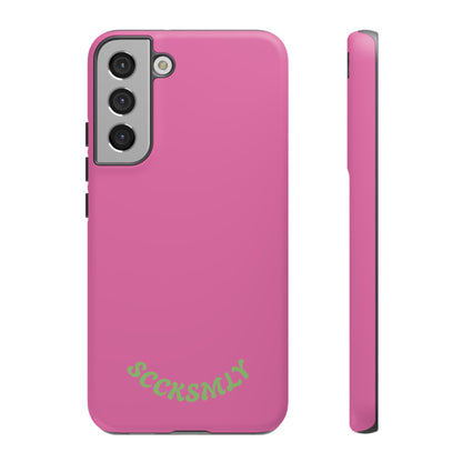 SOLID Sweet Static Pink Tough Case for Samsung
