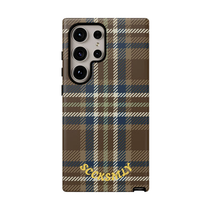 Earth and Sky Plaid Phone Case for Samsung