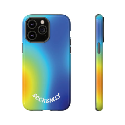 Gradient Heatwave Tough Phone Case for Apple