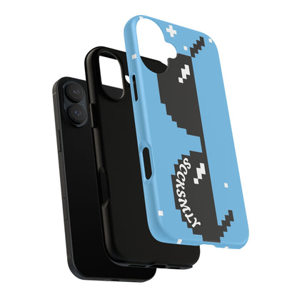 Pixel Glass Tough Phone Case for Apple