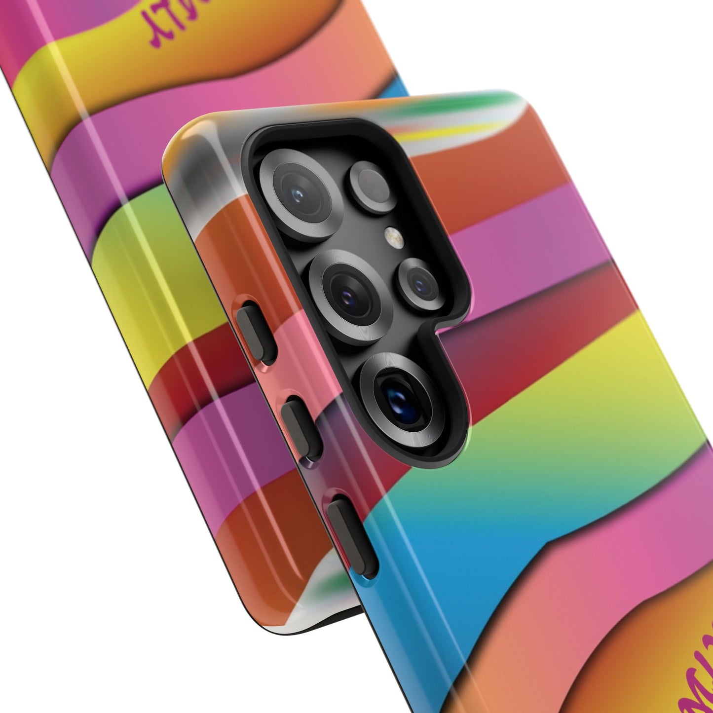 Modern Retro Rainbow Phone Case for Samsung