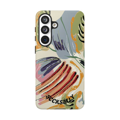 Botanical Strokes Palette Tough Phone Case for Samsung