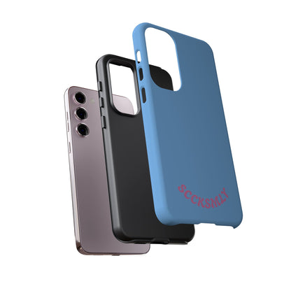 SOLID Blue Candie Tough Case for Samsung