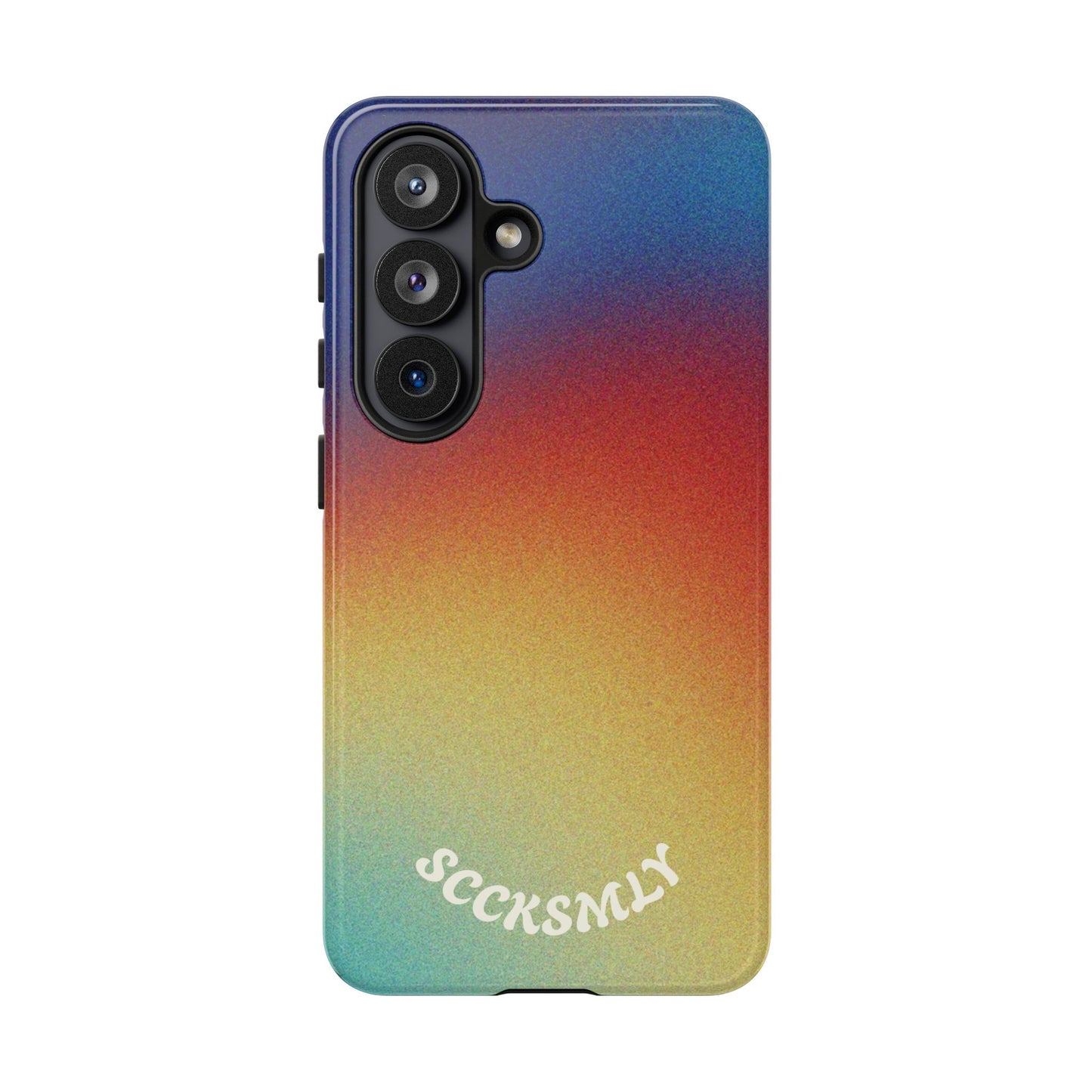 Faded Sunset Aura Tough Phone Case for Samsung