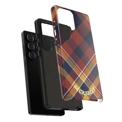 Harvest Tartan Phone Case for Samsung