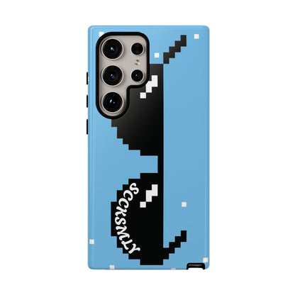 Pixel Glass Tough Phone Case for Samsung