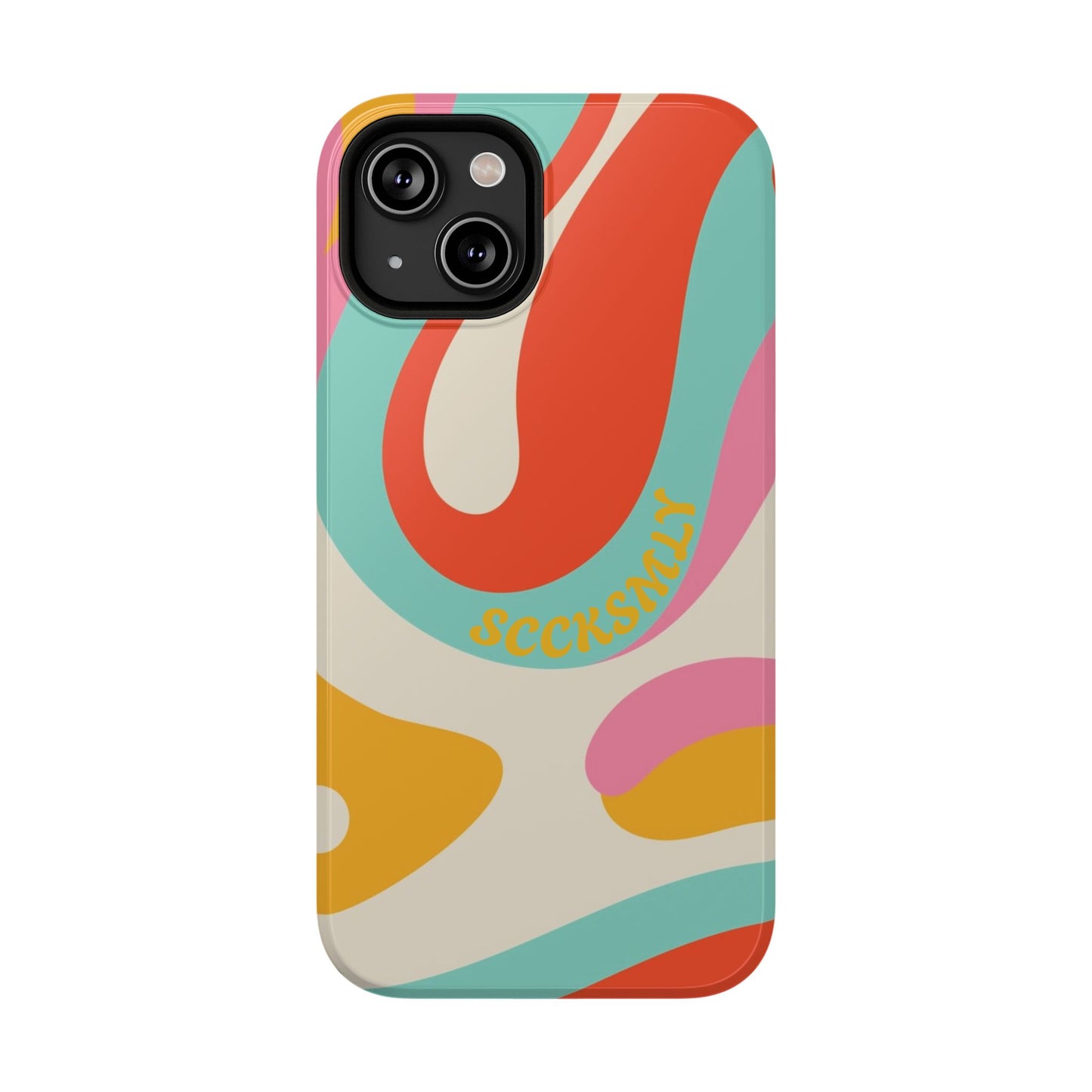 Psychodelic Acid Swirl Phone Case for "IOS or Apple"