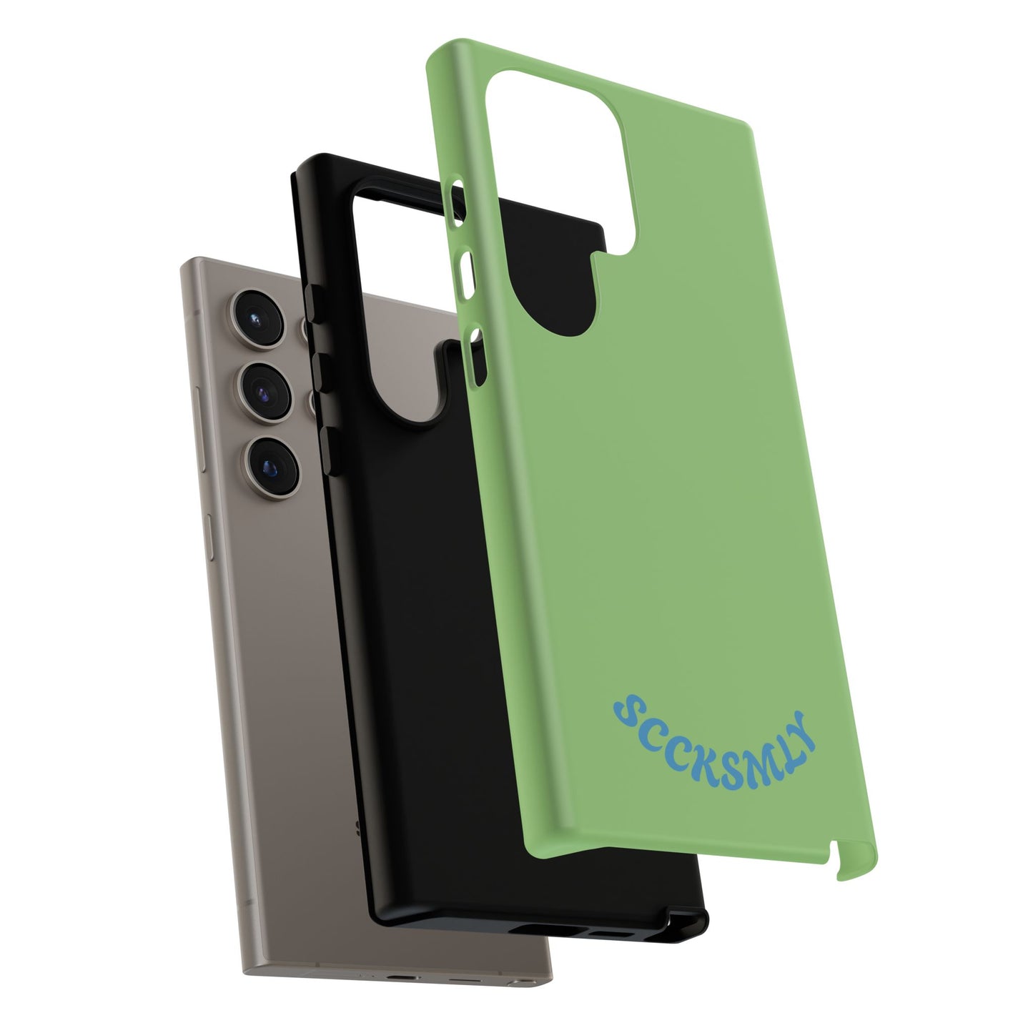 SOLID Sour Lime Tough Case for Samsung