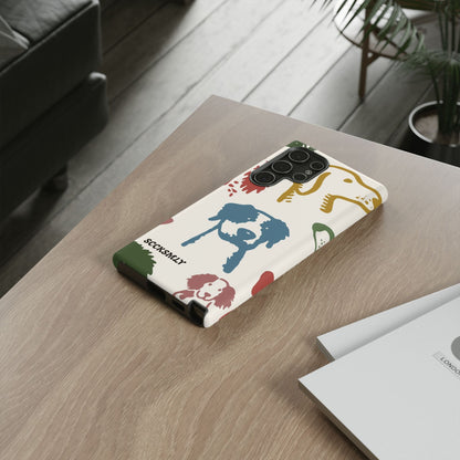 Paws & Portraits Tough Phone Case for Samsung