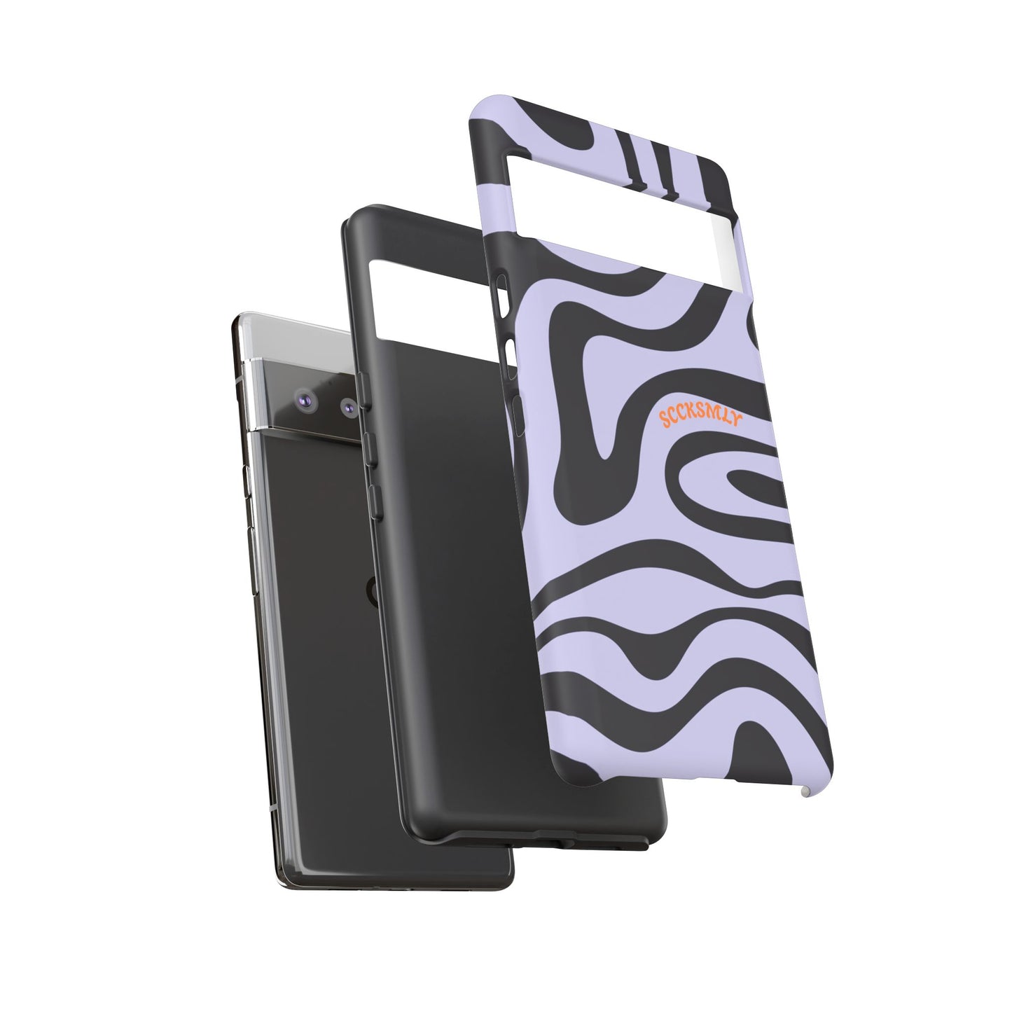 Purple Swirl Phone Case for Google Pixel