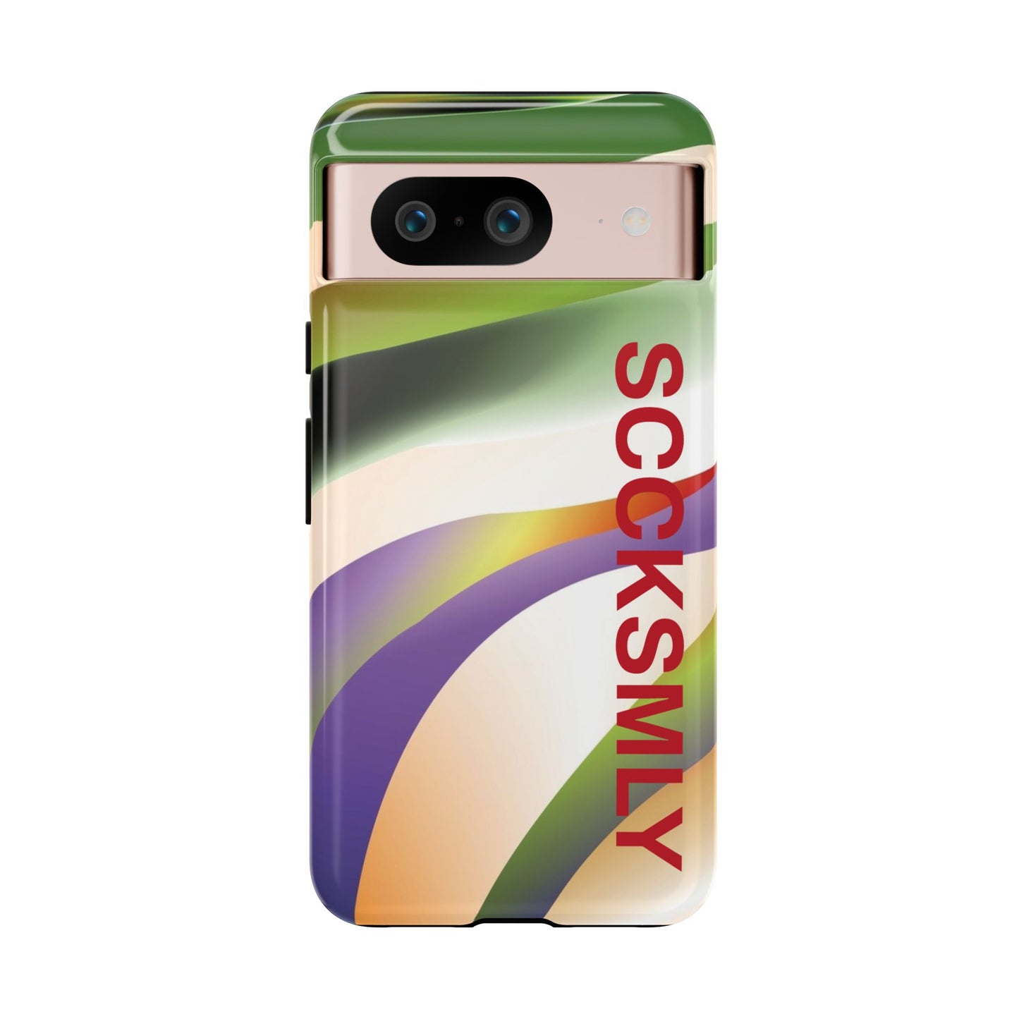 Green Waves Phone Case for Google Pixel