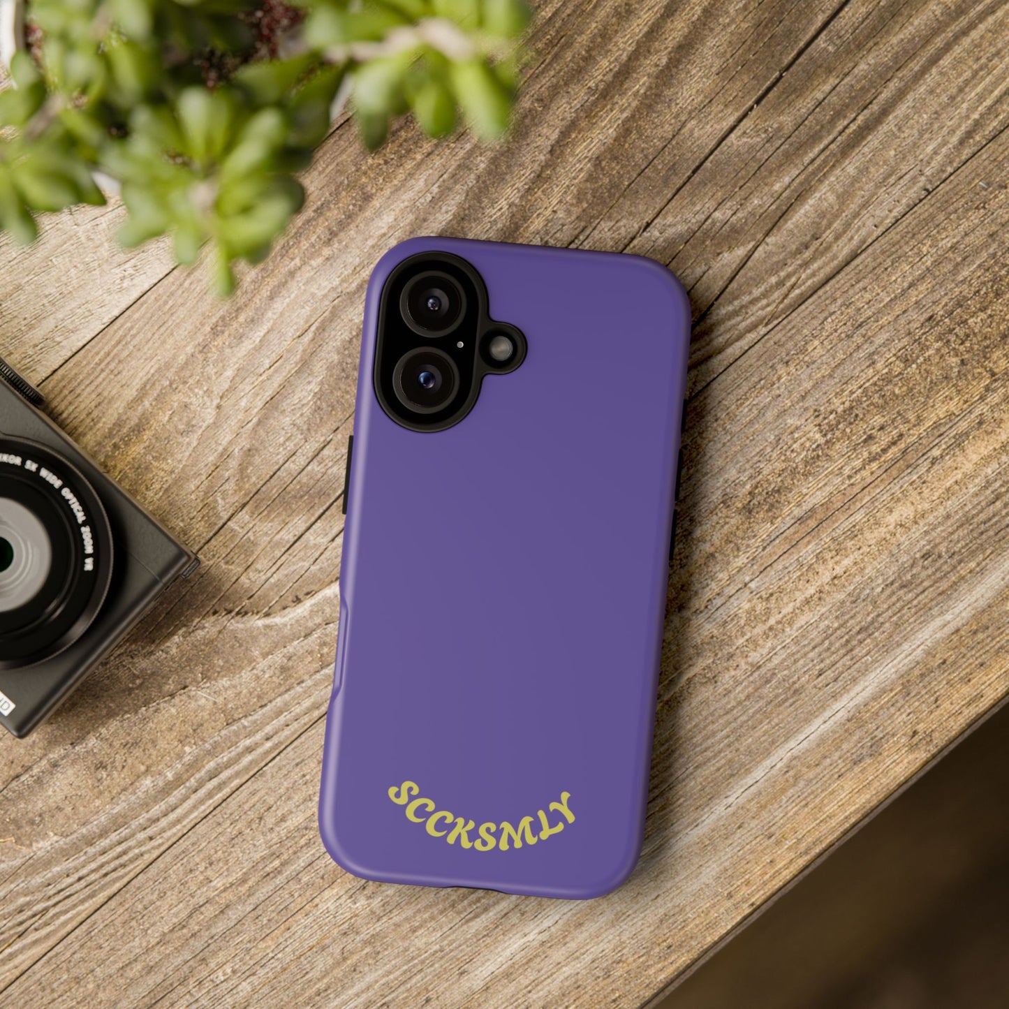 SOLID Dreamy Dusk Purple Tough Case for Apple