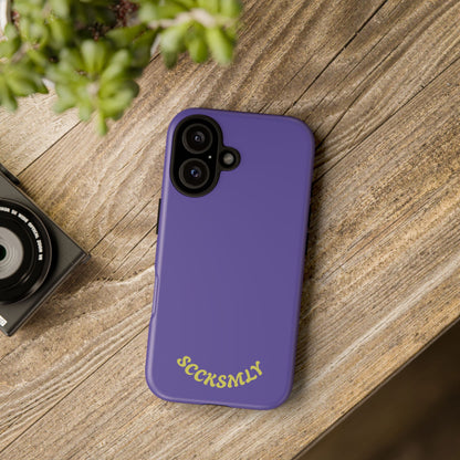 SOLID Dreamy Dusk Purple Tough Case for Apple
