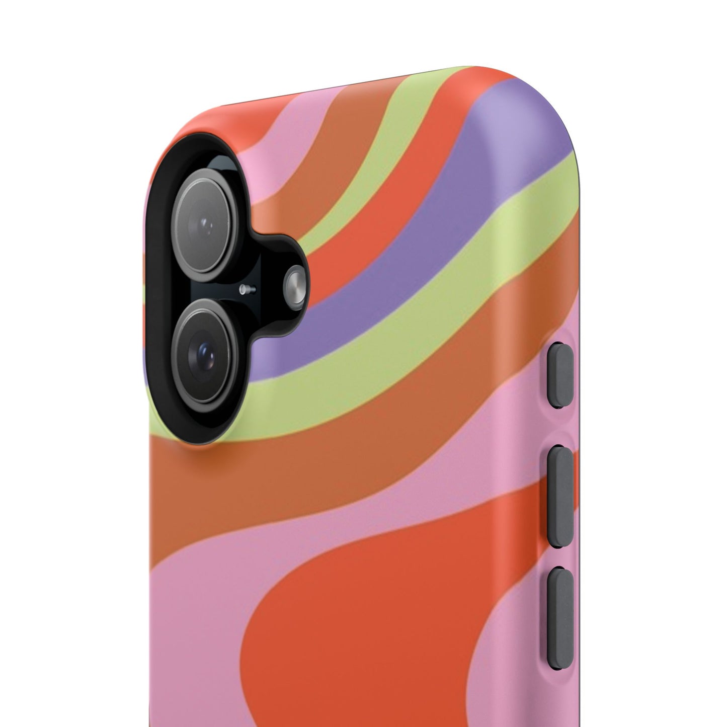 Curvy Swirl Phone Case for Apple