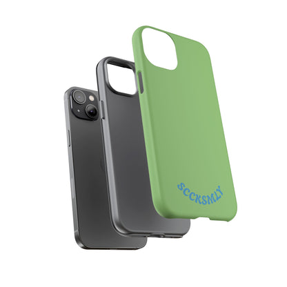 SOLID Sour Lime Tough Case for Apple