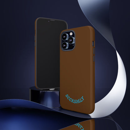 SOLID Chocolate Coco Tough Case for Apple