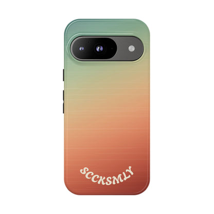 Warm Ombré Tough Phone Case for Google Pixel