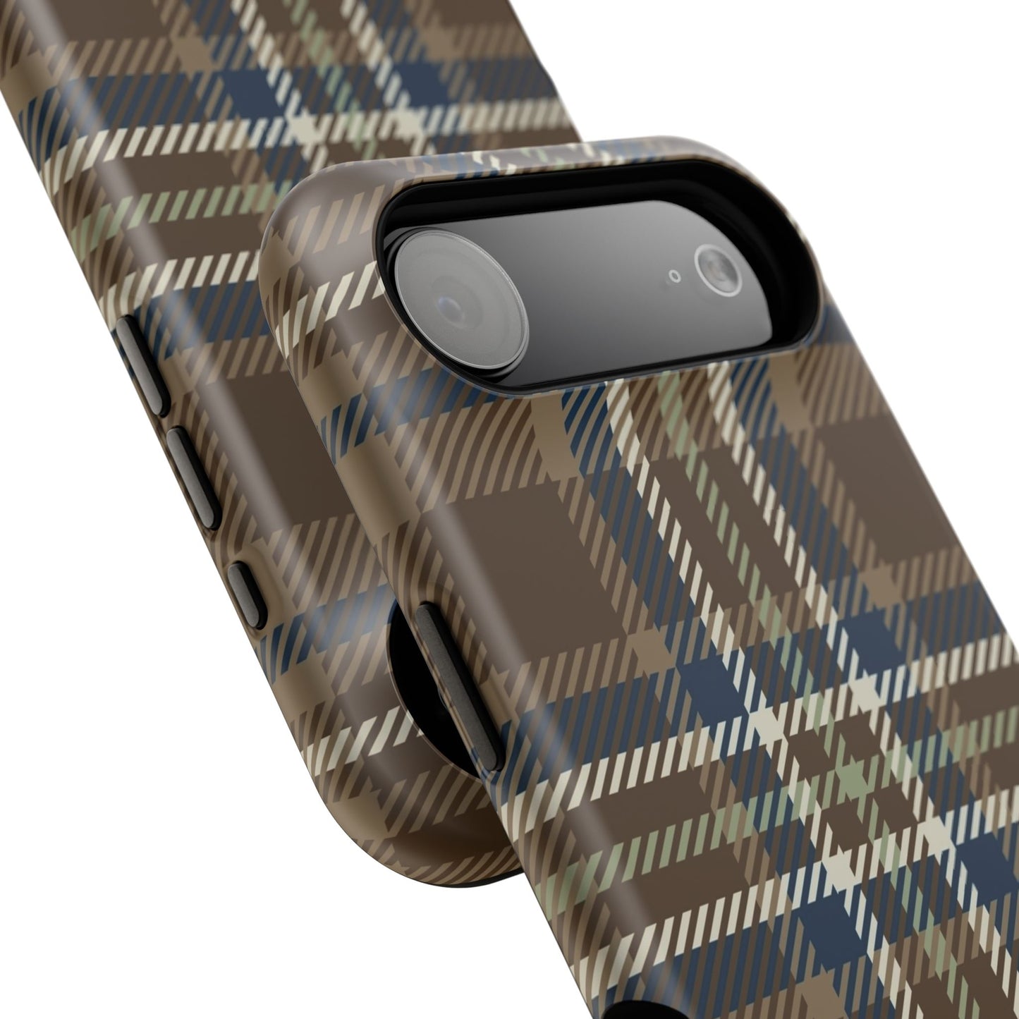 Earth and Sky Plaid Phone Case for Apple