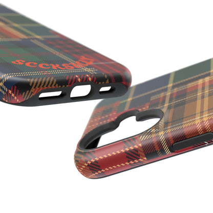 Heritage Hues Patchwork Tough Phone Case for Apple