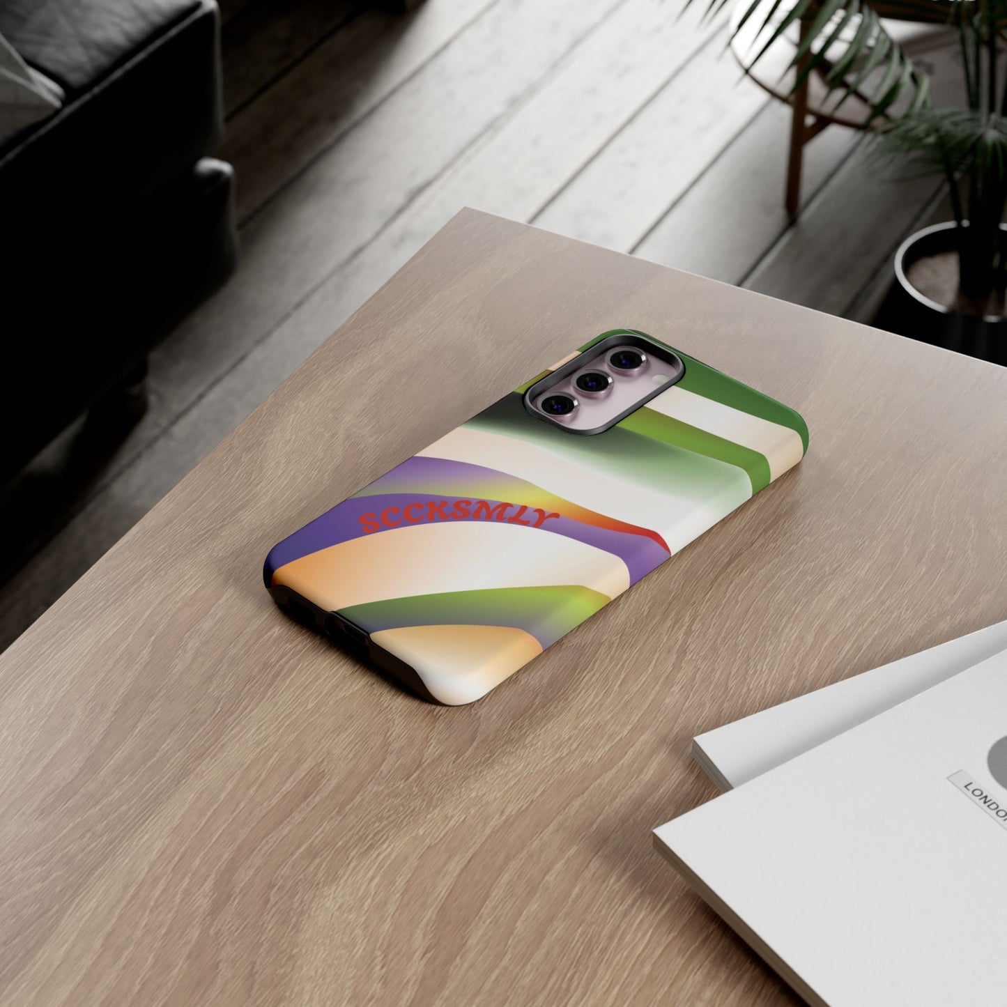 Green Waves Phone Case for Samsung