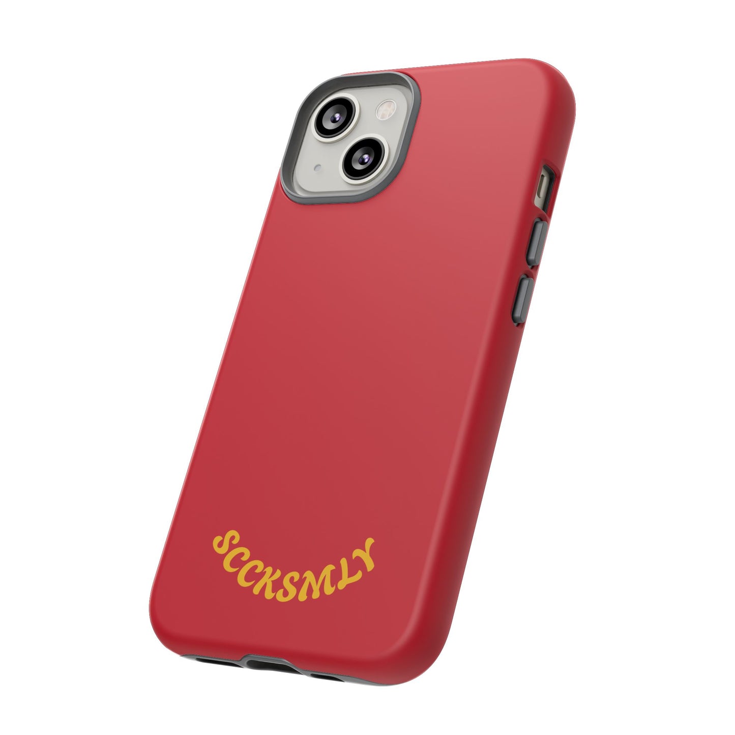 SOLID Calm Cherry Tough Case for Apple