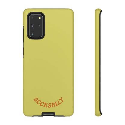 SOLID Lemon Dijon Glaze Tough Case for Samsung