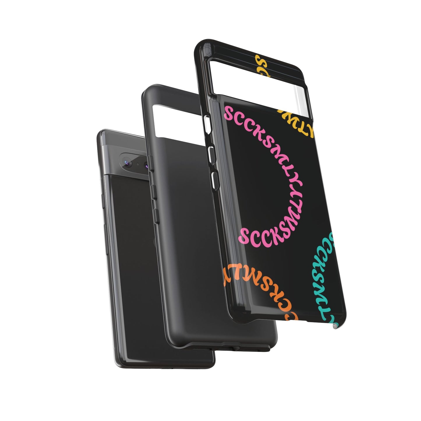 Y2K Wavy Script Tough Case for Google Pixel