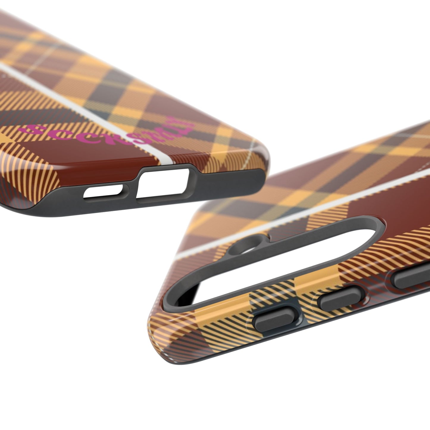 Autumn Plaid Phone Case for Samsung