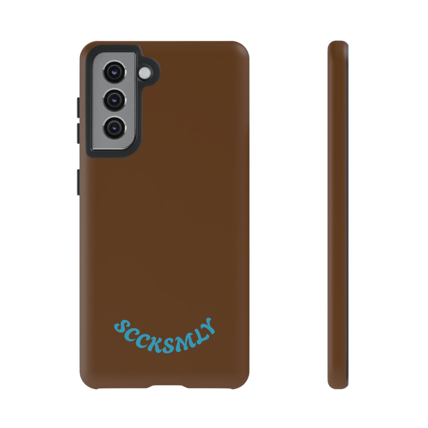 SOLID Chocolate Coco Tough Case for Samsung