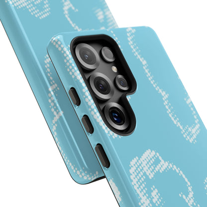 Comic Dot Sky Tough Phone Case for Samsung