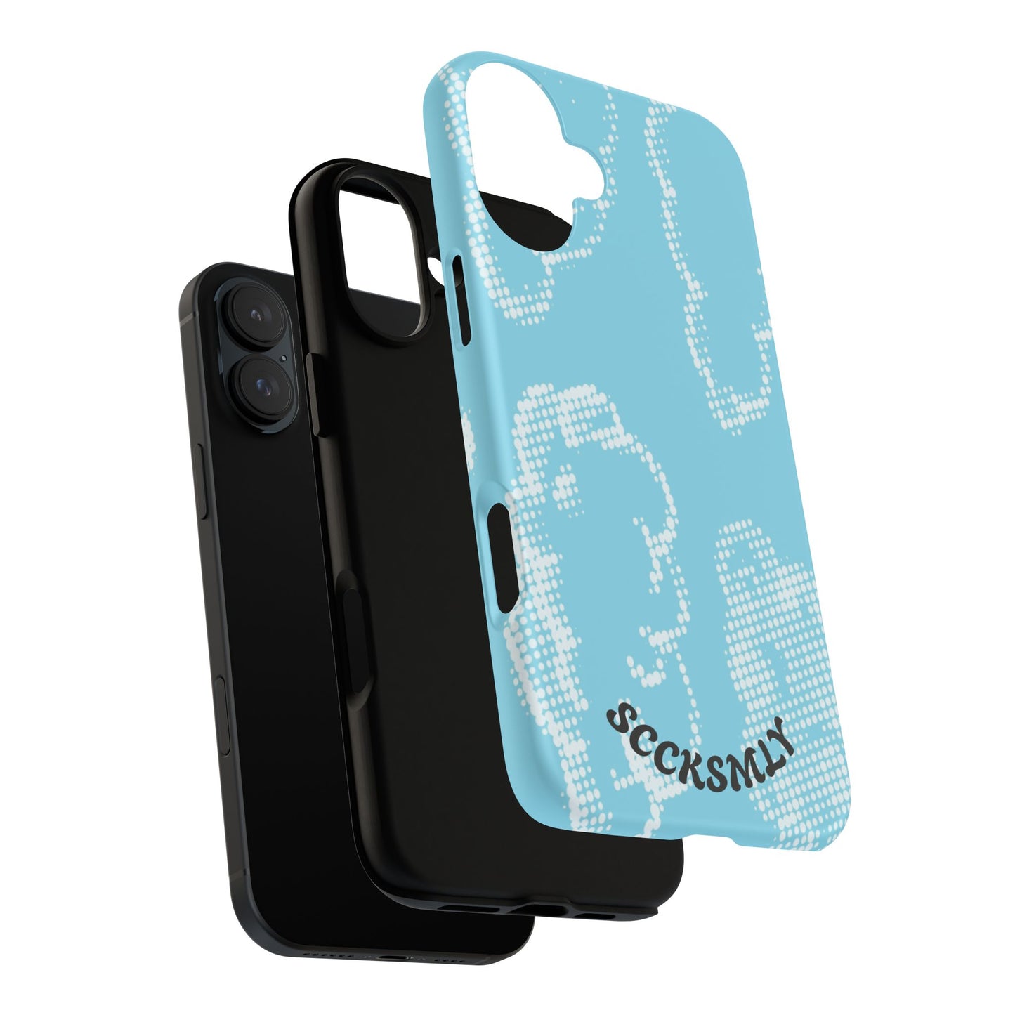 Comic Dot Sky Tough Phone Case for Apple