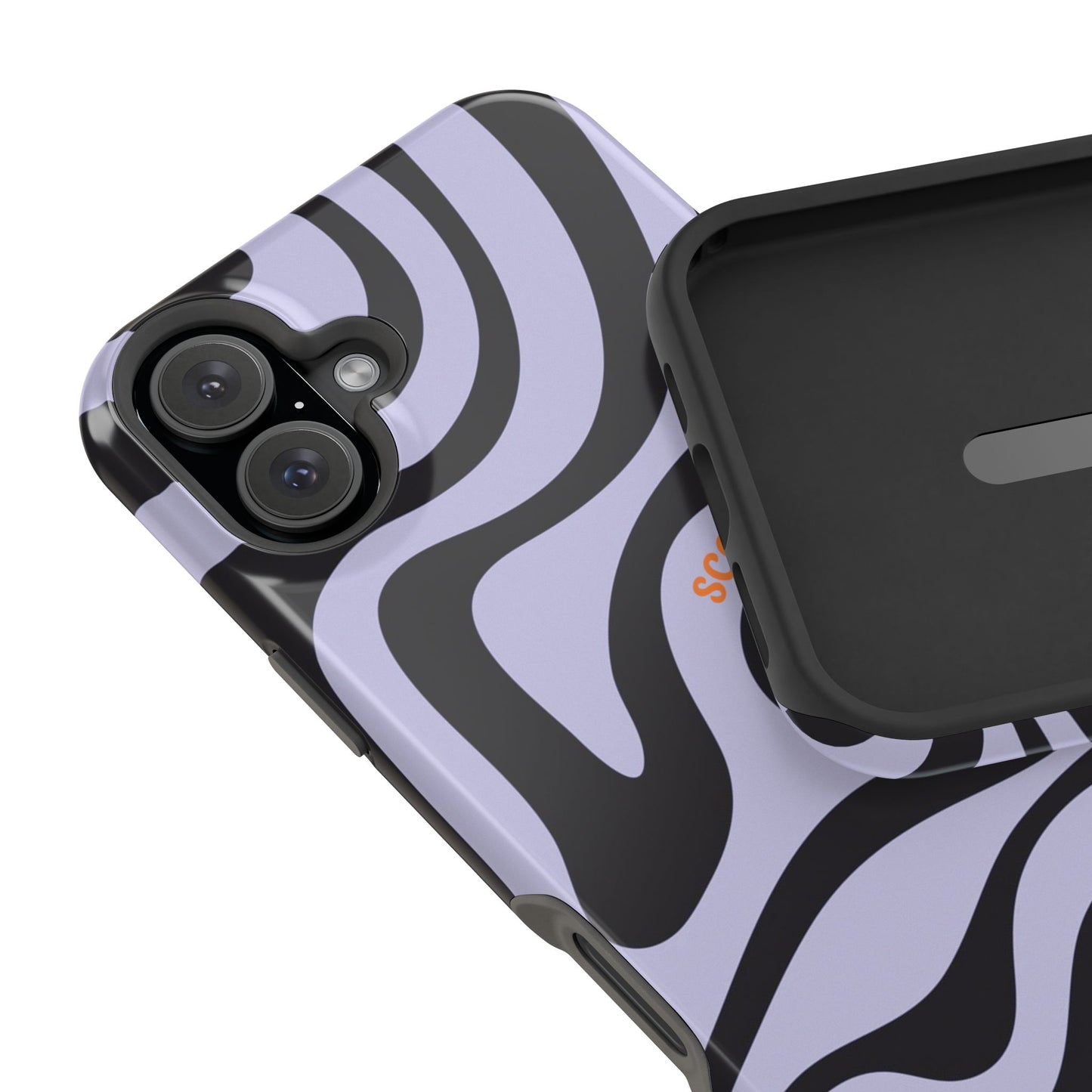 Purple Swirl Phone Case for Apple