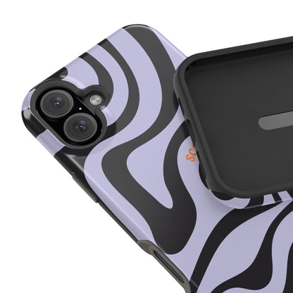 Purple Swirl Phone Case for Apple