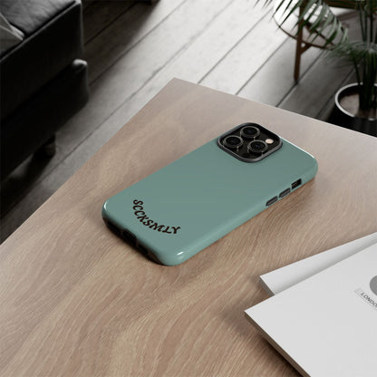SOLID Fudge Mint Crunch Tough Phone Case for Apple