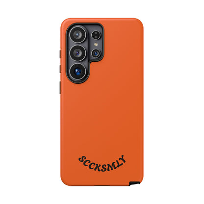 SOLID Tangerine Tough Case for Samsung