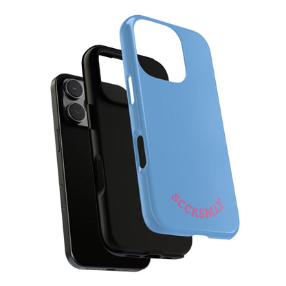 SOLID Blue Candie Tough Case for Apple