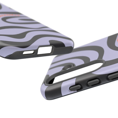 Purple Swirl Phone Case for Samsung