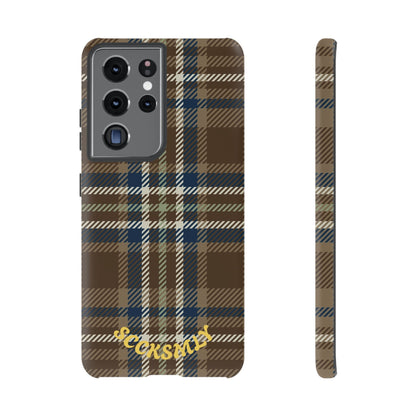 Earth and Sky Plaid Phone Case for Samsung