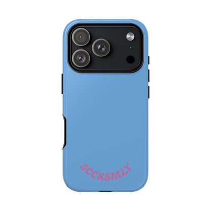 SOLID Blue Candie Tough Case for Apple