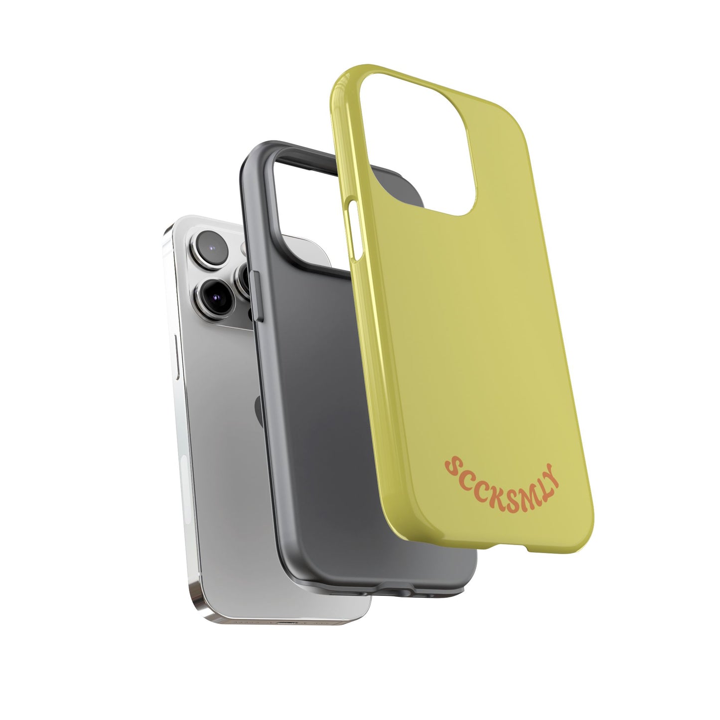 SOLID Lemon Dijon Glaze Tough Case for Apple